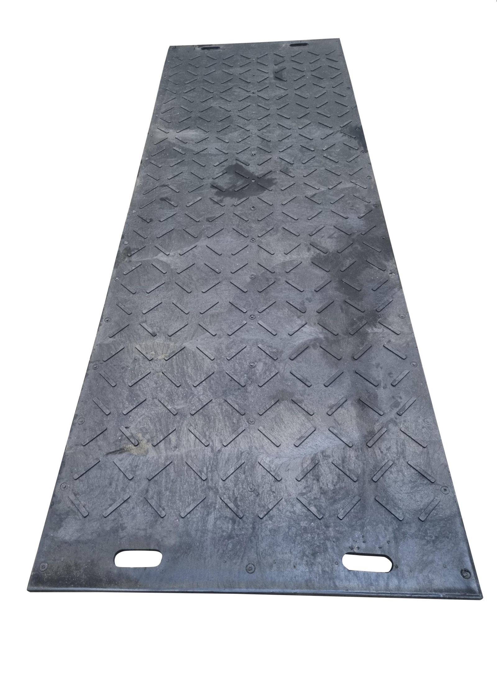 Kunststoff-Fahrplatte 300x100x2cm – Grobprofil